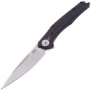 Нож складной ZERO TOLERANCE 0707, Carbon Black, CPM 20CV клинок P 8,9 см